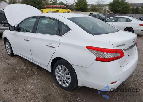 2015 Nissan Sentra S from USA, damaged, VIN 3N1AB7AP0FY376475